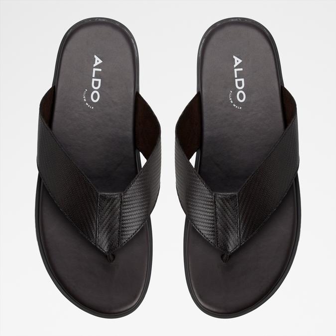 MAXIMO Black Men Sandals image number 5