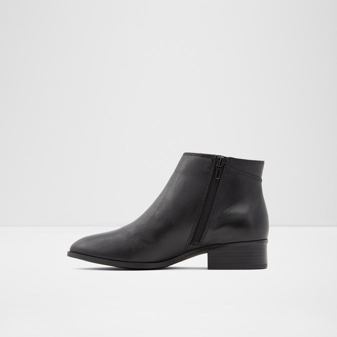 Reravia Women's Black Ankle Boots image number 2