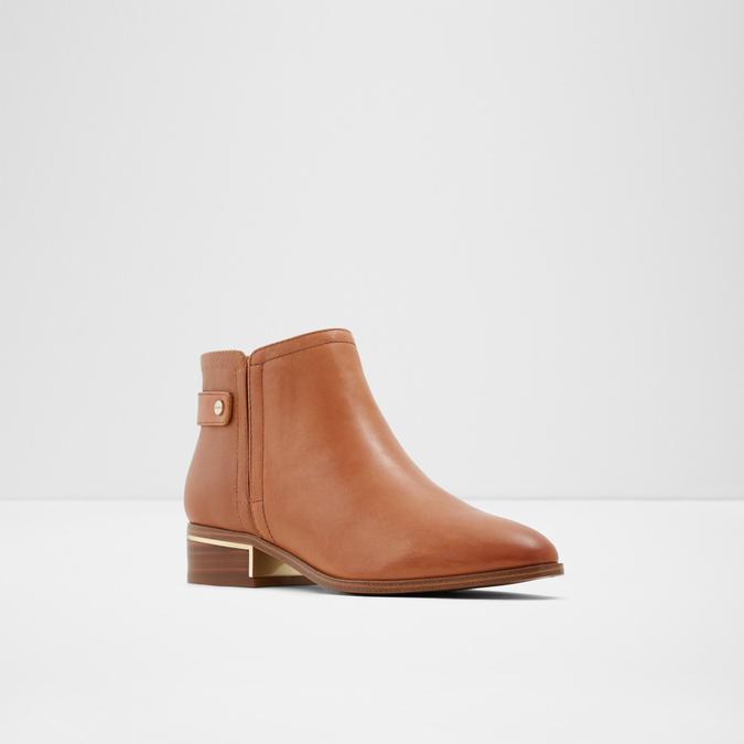 Jeraelle Women's Cognac Ankle Boots image number 3