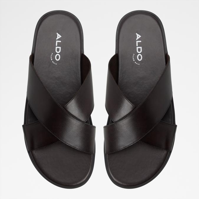 ERIK Black Men Sandals image number 5