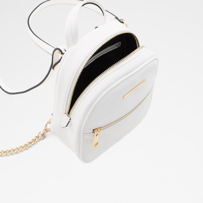 Landbury Women's White Backpack image number 3