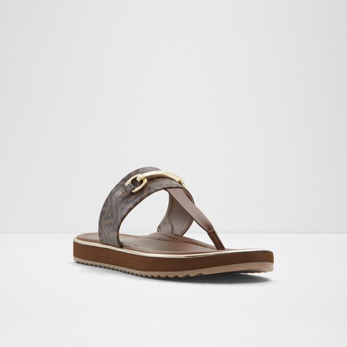 DEVERENA Black Women Sandals image number 3
