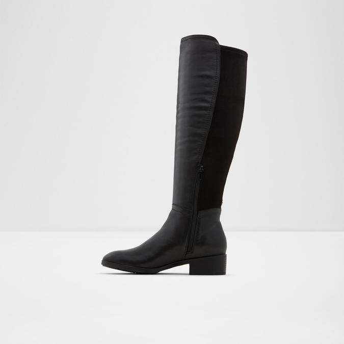 Gweacia Women's Black Knee Length Boots image number 2