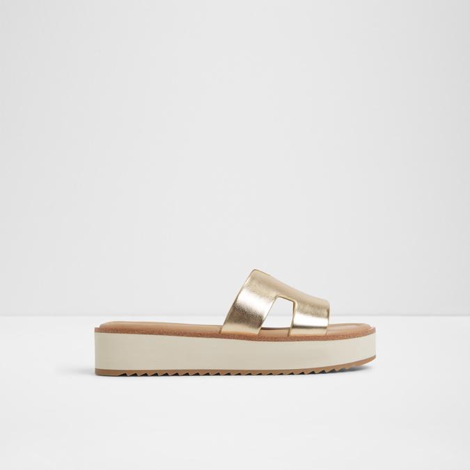ANAYELIE Gold Women Sandals