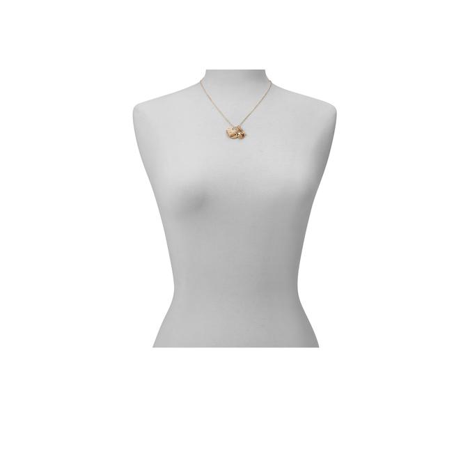 Monogyna Women's Clear On Gold Necklace