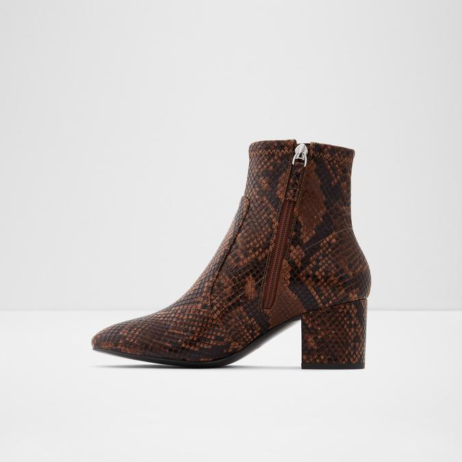 Eowaodia Women's Brown Ankle Boots image number 2