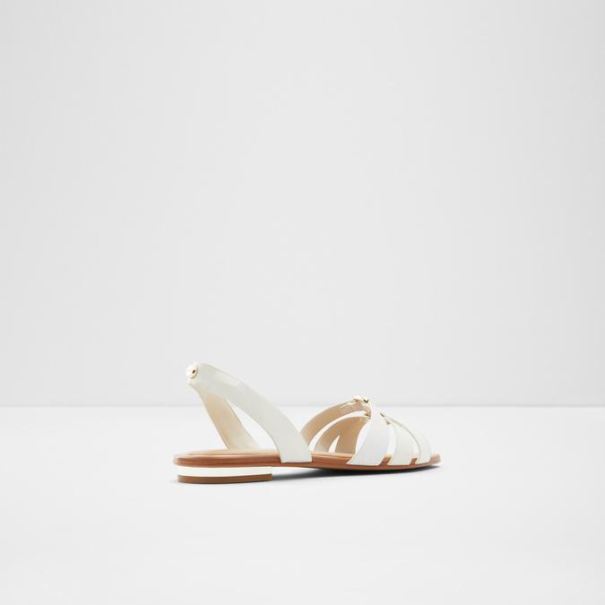 Marassi Women's White Flat Sandals