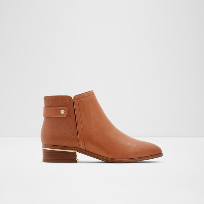 Jeraelle Women's Cognac Ankle Boots