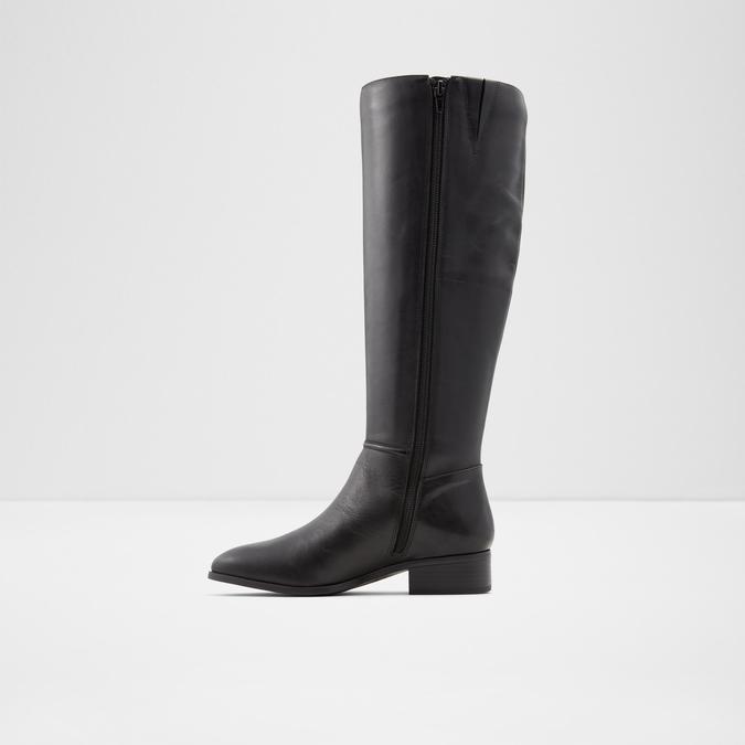 Dudinin Women's Black Knee Length Boots image number 2