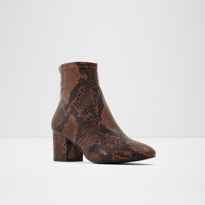 Eowaodia Women's Brown Ankle Boots image number 3