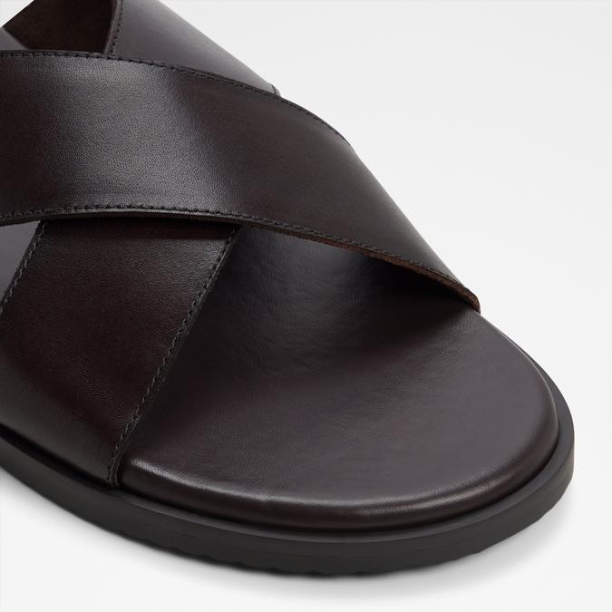 ERIK Black Men Sandals image number 4