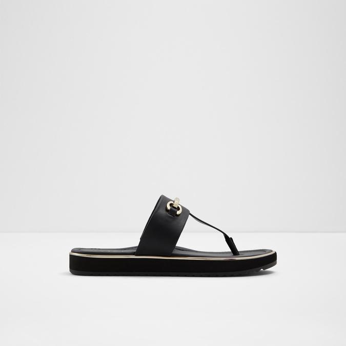 DEVERENA Black Women Sandals
