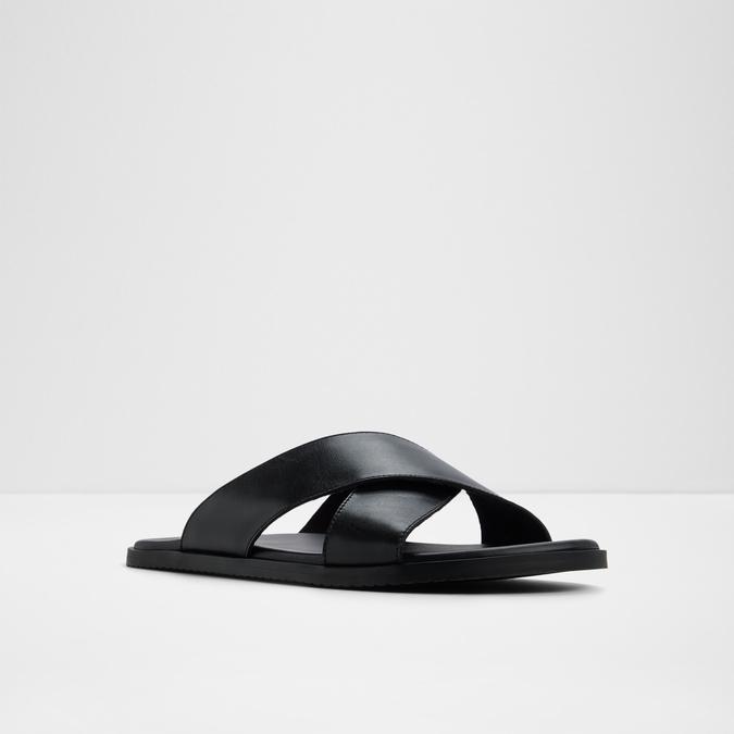 ERIK Black Men Sandals image number 3