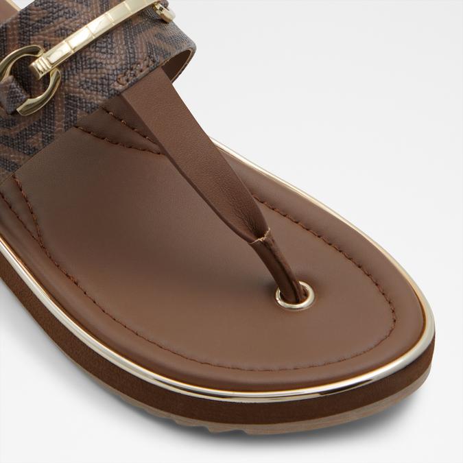 DEVERENA Black Women Sandals image number 4