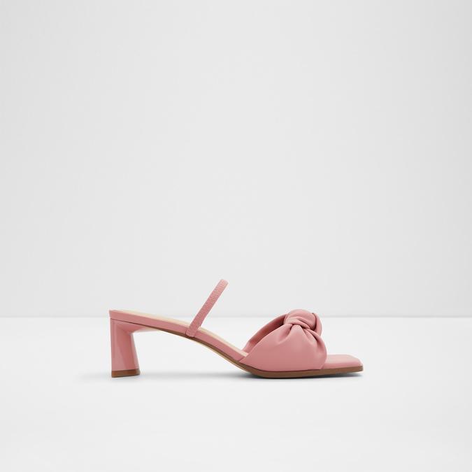 Wigoveth Women's Medium Pink Block Heel Sandals