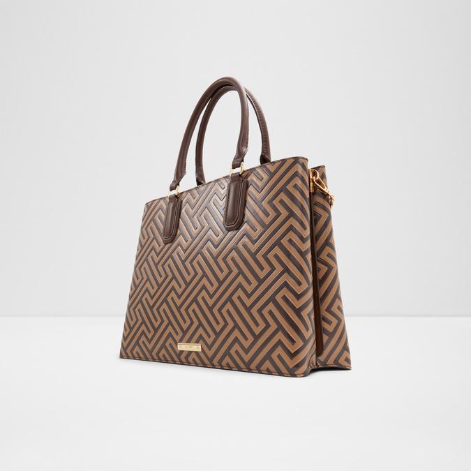 Sagoe Women's Brown Multi Tote